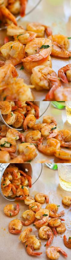 
                    
                        Peel and Eat Shrimp – the easiest shrimp recipe made with butter, beer and spices. Takes 10 mins to make and a staple for summertime! | rasamalaysia.com
                    
                