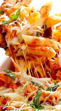 Chicken Parmesan Baked Ziti.This Chicken Parmesan Baked Ziti recipe only calls for 6 simple ingredients.