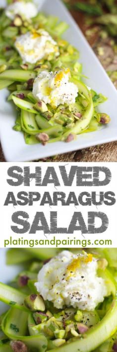 
                    
                        Shaved Asparagus Dressed in a Citrus Vinaigrette with Dollops of Ricotta - PLUS how to make your asparagus last LONGER!
                    
                