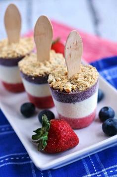 
                    
                        This Festive DIY Red, White and Blueberry July 4th Popsicle is Boozy #summer #keepcool trendhunter.com
                    
                