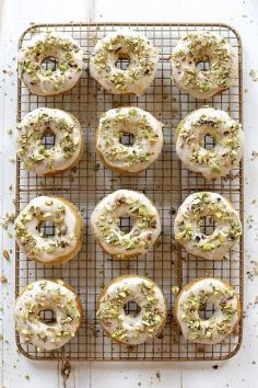 
                    
                        Baked Brown Butter and Pistachio Doughnuts
                    
                