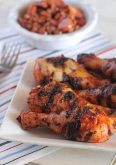 
                    
                        Garlic Lime Taco Grilled Chicken Drumsticks #chicken #dinner #grilling #summer - Picky Palate
                    
                