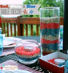 
                    
                        EASY Red, White & Blue Patriotic Decor | Memorial Day Table Decor | TodaysCreativeLif...
                    
                