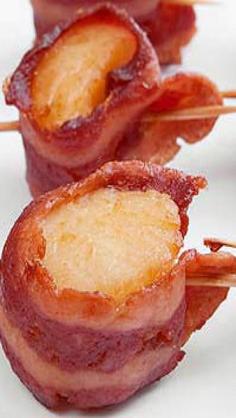 
                    
                        Scallops Wrapped in Bacon
                    
                