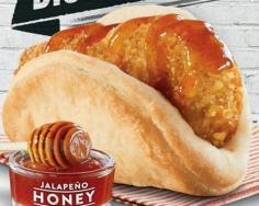 
                    
                        The Latest Taco Bell Breakfast is Topped with Jalapeno Honey Sauce #fastfood trendhunter.com
                    
                