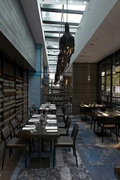 
                    
                        The Atlantic Restaurant / Blackmilk Interior Design BELLE AMBIANCE   J adore le tpis au sol
                    
                