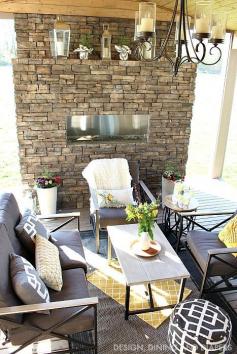 
                    
                        GRAY AND YELLOW OUTDOOR LIVING SPACE
                    
                