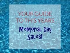 
                    
                        A guide to shopping this years Memorial Day sales! The best sales and products to look for!
                    
                