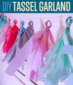 
                    
                        How to Make a Tassel Garland | DIY Tassel Projects by DIY Ready at diyready.com/...
                    
                