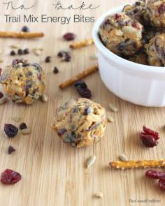 No Bake Trail Mix Energy Bites | Casual Craftlete