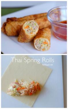 
                    
                        Thai Spring Rolls | recipe and how to on NoBiggie.net
                    
                