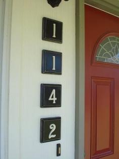 
                    
                        How to create new house numbers Remodelaholic .com
                    
                