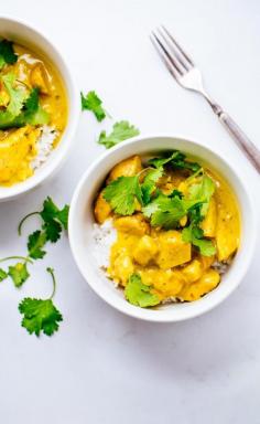 
                    
                        AWESOME Thai Yellow Chicken Curry - you seriously won't believe how easy this is to make. Adaptable to any protein or veggies you have on hand! | pinchofyum.com
                    
                