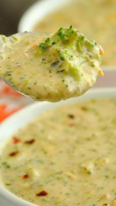 
                    
                        Best Ever Broccoli and Cheese Soup ~ This Panera Bread copycat is a family favorite and SO GOOD!
                    
                
