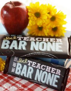 printable candy bar wrappers for teacher gifts