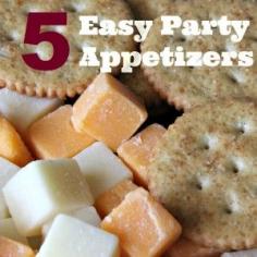 
                    
                        Need to some simple party food ideas. Check out these 5 Easy Party Appetizers for any time of year.
                    
                