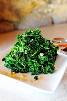 
                    
                        Panfried Kale. My favorite side dish in the world.
                    
                