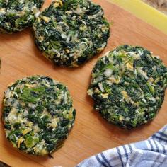 Healthy and delicious!!  Definitely recommend as an alternative to veggie burgers   Spinach burgers...high in protein, low in carbs and absolutely delicious.