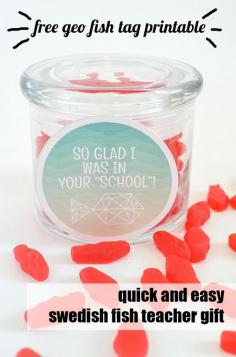 
                    
                        A quick and easy teacher gift: So Glad I was in Your School!  Free Printable!
                    
                