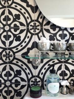 
                    
                        How to Get the Look of Patterned Cement and Encaustic Tile for Less
                    
                