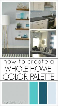 
                    
                        Just what I need! How to Create a Whole Home Color Palette-  A great step by step to guide me to pick the right colors for my home and how to use them in interesting ways in each room so that my home is interesting and cohesive!
                    
                