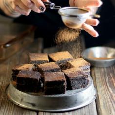 
                    
                        Mexican Hot Chocolate Double Fudge Brownies | vegan and gluten free
                    
                
