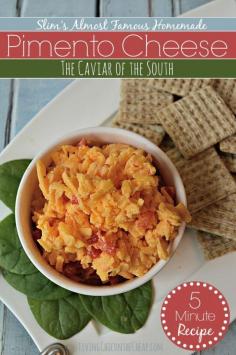 
                    
                        ***Pimento Cheese (5 Minute Recipe)***Here is an EASY 5 Minute Recipe- Pimento Cheese Spread.  I didn’t realize until recently this is a Southern thing. I grew up with Pimento Cheese. It is one of my dad’s favorite things. It is often referred to as “the caviar of the South”. I must admit I am not really a huge fan of the commercial spreads, but recently my friend Slim made her homemade Pimento Cheese spread at our last get together and it was so good! #recipe
                    
                