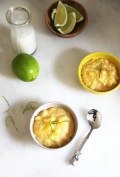 Mango, Pineapple, Lime and Coconut Tapioca