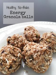 
                    
                        Quick and easy Granola Balls. Healthy and great snack to keep you full from meal to meal.
                    
                
