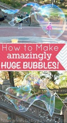 
                    
                        How to Make Bubbles: The Best Homemade Bubble Recipes!
                    
                