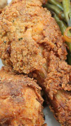 
                    
                        Oven Fried Buttermilk Chicken ~ It’s tender, delicious and so very crispy... Better than take out fried chicken.
                    
                
