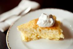 
                    
                        Click the link to get the complete lemon pudding cake recipe at NYTCooking.com. (Photo:  Rachel Barrett for The New York Times)
                    
                