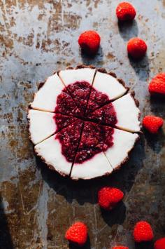 
                    
                        RASPBERRY RHUBARB YOGURT TARTS WITH ALMOND COCOA CRUSTS (GLUTEN FREE)
                    
                