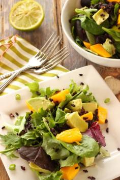 
                    
                        Mango Avocado Salad w/Forbidden Rice|Craving Something Healthy
                    
                