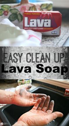 
                    
                        How to Clean Greasy Hands  | Find more creative ideas on TodaysCreativeLif... #spon
                    
                
