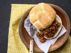 Tangy Sloppy Joes: Prep these sloppy joes from Budget Gourmet Mom in the morning, and they will be on the table and ready to eat at night.  Source: Budget Gourmet Mom