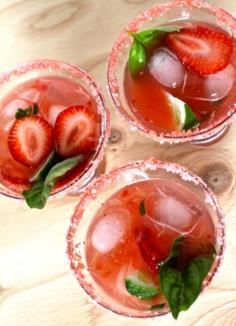 
                    
                        Strawberry Basil Margarita
                    
                
