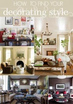 How to find your decorating style by @Beth Hunter