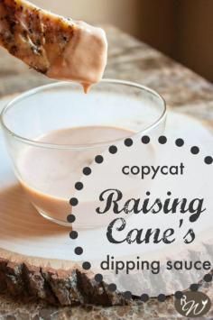 Raising Cane's Sauce: Copycat Recipe