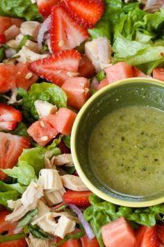 
                    
                        Strawberry Watermelon Chicken Salad
                    
                