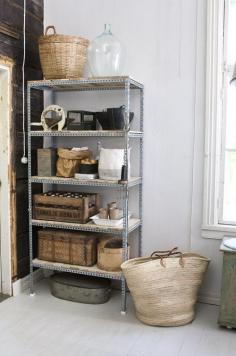 
                    
                        Décor inspiration loves - simple shelving unit can add such an amazing feature is you pile the right goodies onto it
                    
                