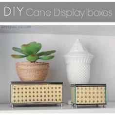 
                    
                        DIY Cane Display Boxes - Windgate Lane
                    
                