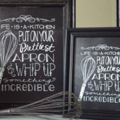 
                    
                        Cute freebie kitchen printable- love the touch of black! Via I Heart Naptime
                    
                