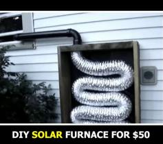 
                    
                        DIY Homemade Solar Furnace | Most of the materials for this project can be re-purposed or picked up at dump yards. The reminder should not cost you more than $50 at your local hardware store. | #diy #solar #heat
                    
                