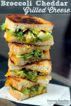 
                    
                        Broccoli Cheddar Grilled Cheese
                    
                