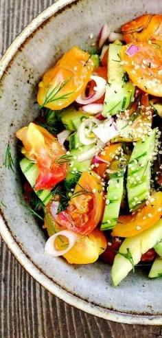 
                    
                        Cucumber and Tomato Salad
                    
                