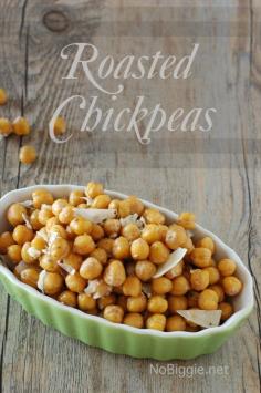 
                    
                        Roasted Chickpeas - a healthy snack you'll love | NoBiggie.net #roasted_chickpeas
                    
                