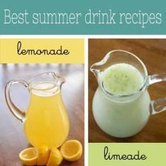 The perfect lemonade and limeaid recipes for summer!