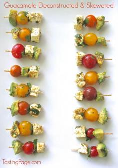 
                    
                        guacamole deconstructed and skewered
                    
                