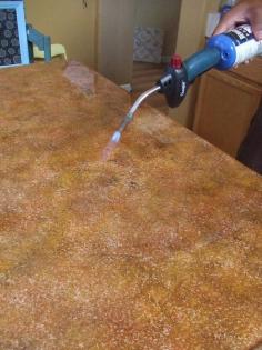 
                    
                        How to Beautify a Counter Top With a Blow Torch - homedecornut.com/...
                    
                